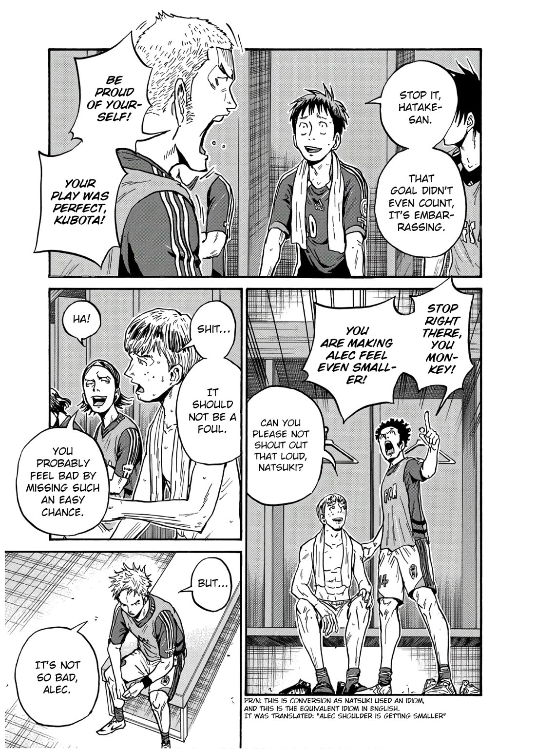 Giant Killing Chapter 529 page 4 - Chapter 529