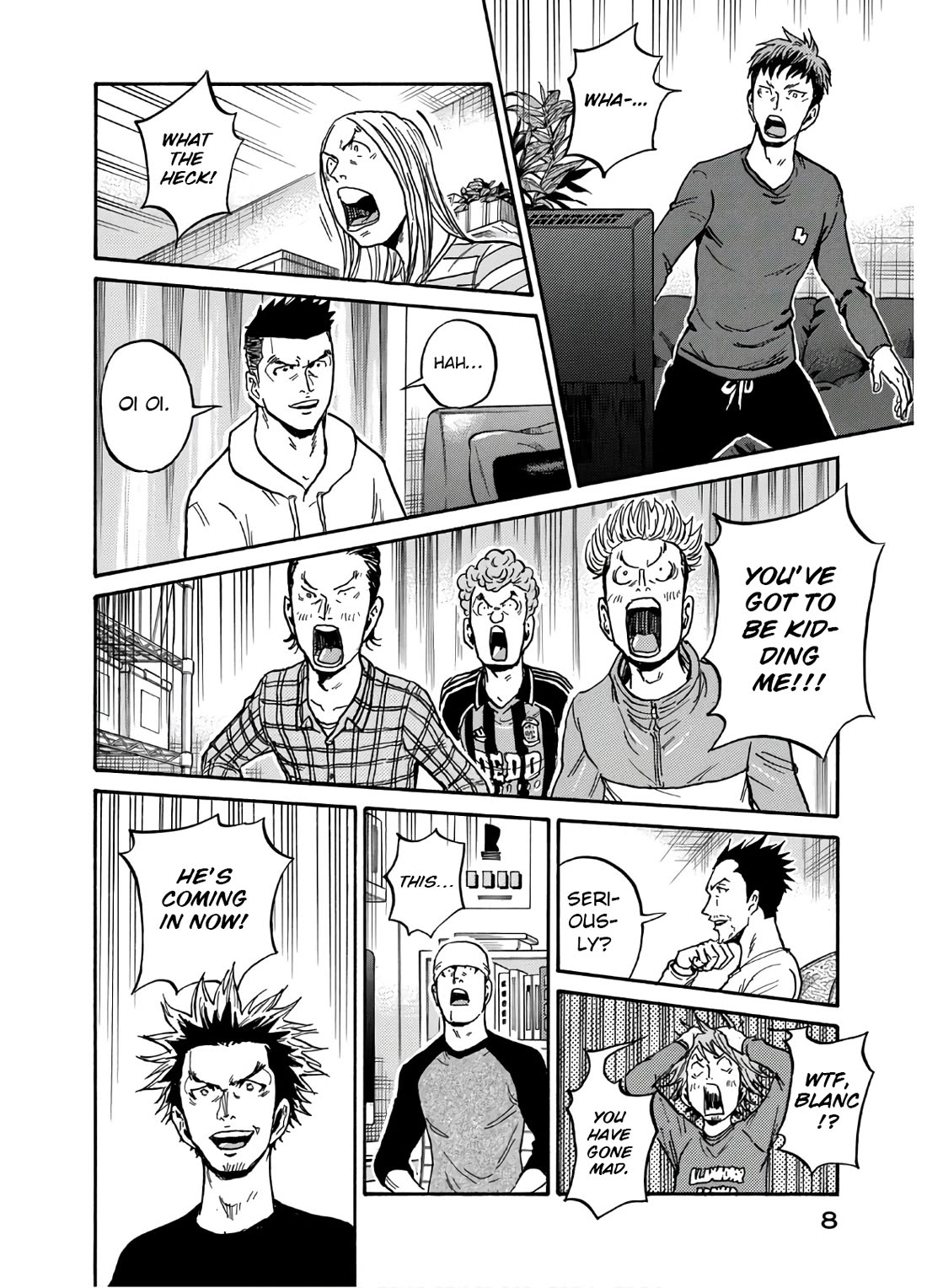 Giant Killing Chapter 538 page 9 - Chapter 538