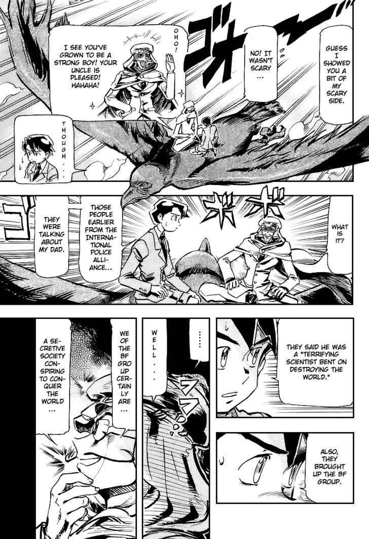 Giant Robo: The Day the Earth Burned Chapter 1 page 27 - Chapter 1 : Birth Part 1 - The Boy Returns
