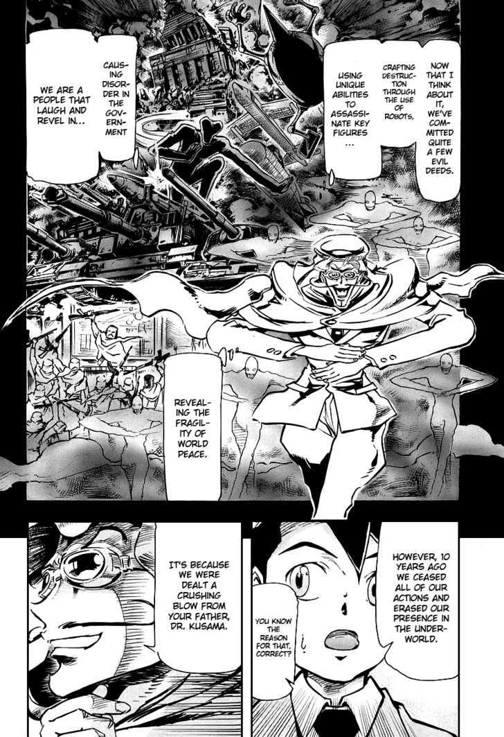 Giant Robo: The Day the Earth Burned Chapter 1 page 28 - Chapter 1 : Birth Part 1 - The Boy Returns
