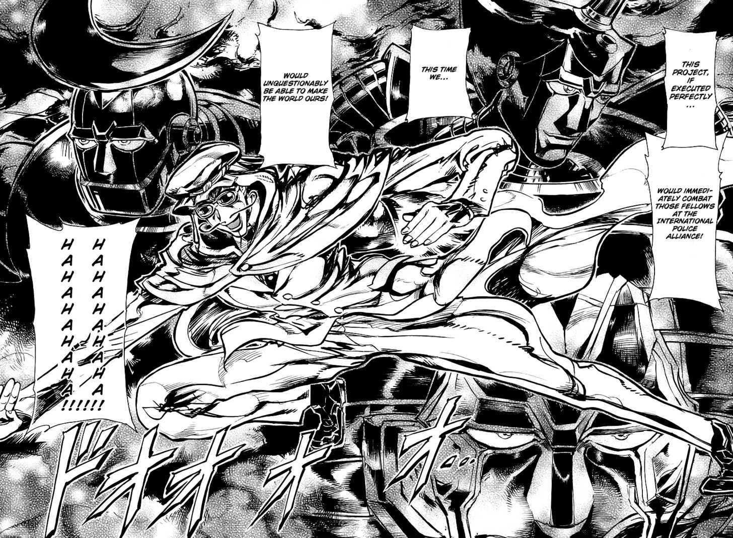 Giant Robo: The Day the Earth Burned Chapter 1 page 32 - Chapter 1 : Birth Part 1 - The Boy Returns