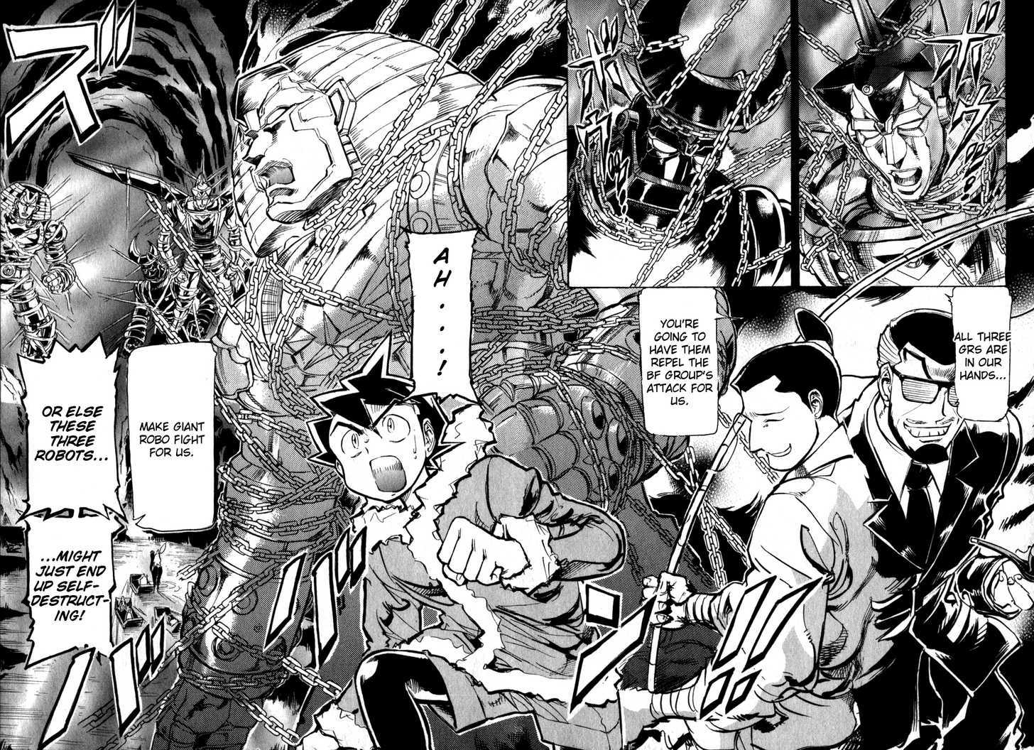 Giant Robo: The Day the Earth Burned Chapter 10 page 26 - Chapter 10 : Midday Moon Part 4 - Those Who Wait