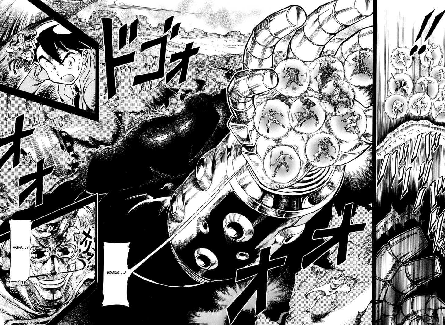 Giant Robo: The Day the Earth Burned Chapter 2 page 31 - Chapter 2 : Birth Part 2 - A Crushing Defeat! Nine Heavenly Kings