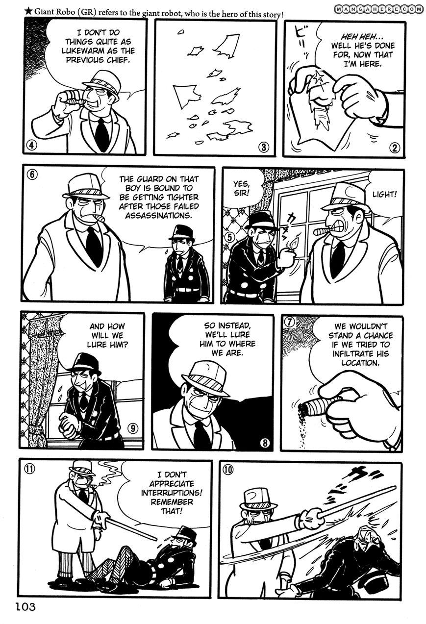 Giant Robo: The Day the Earth Burned Chapter 20 page 104 - Chapter 20