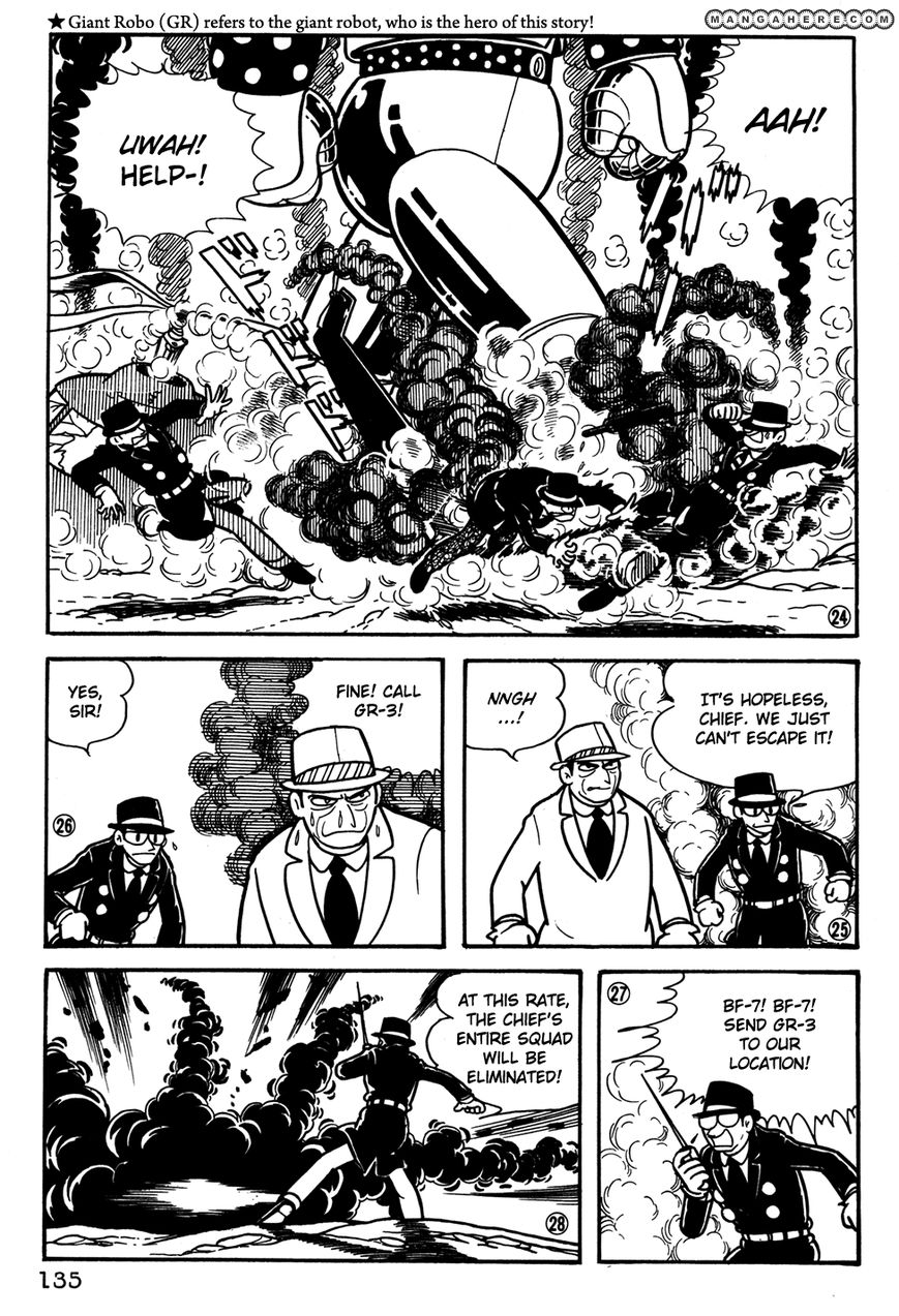 Giant Robo: The Day the Earth Burned Chapter 20 page 136 - Chapter 20