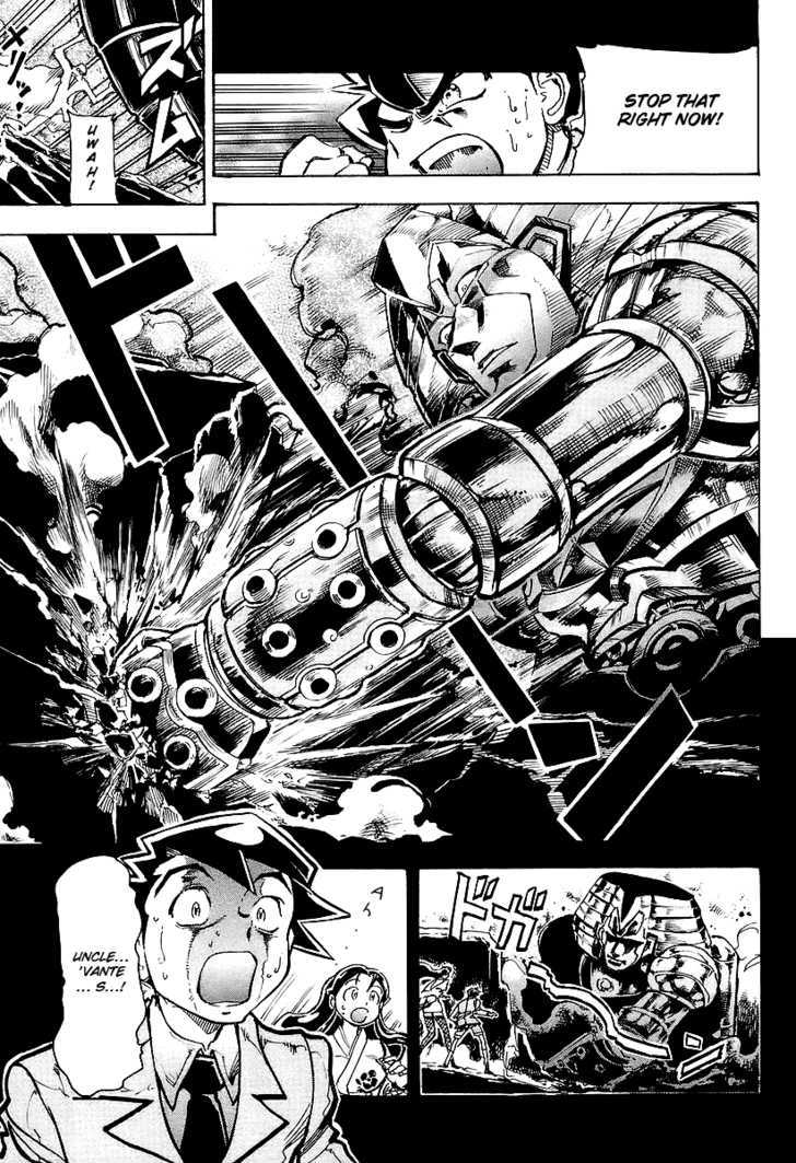 Giant Robo: The Day the Earth Burned Chapter 4 page 13 - Chapter 4 : Birth Part 4 - Ruinous Radiance