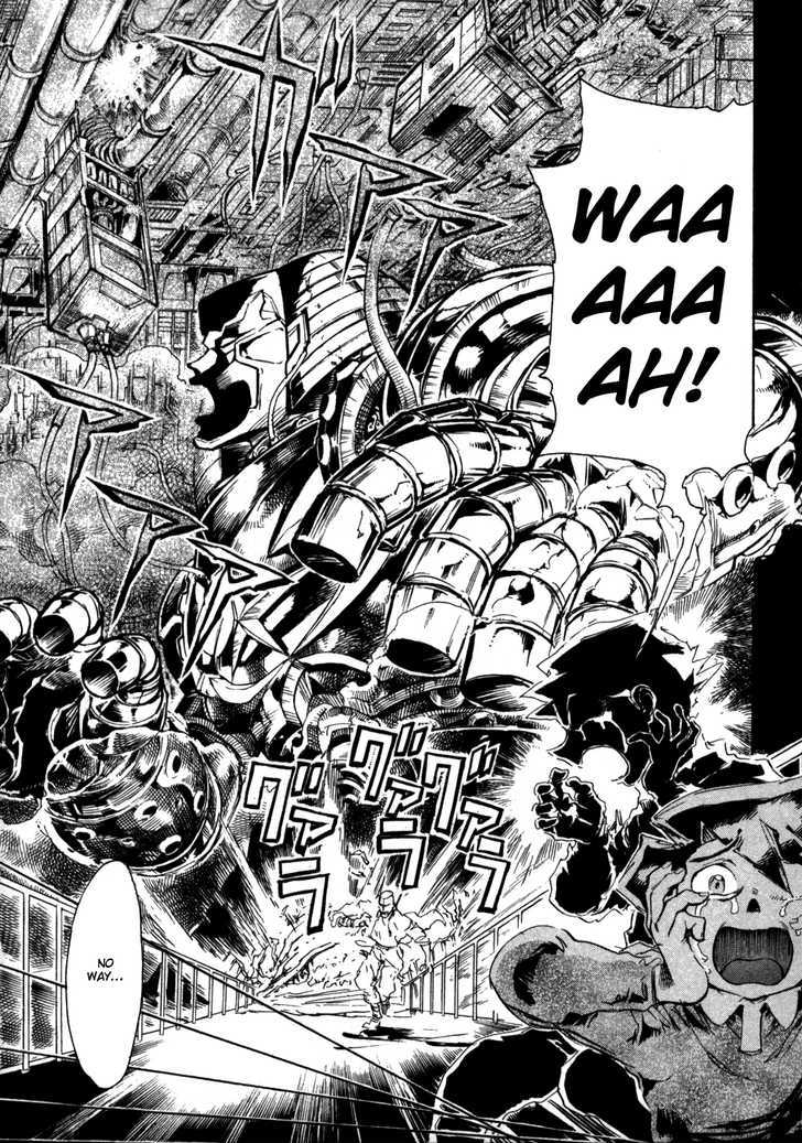 Giant Robo: The Day the Earth Burned Chapter 6 page 22 - Chapter 6 : Birth Part 6 - Dawn of Determination