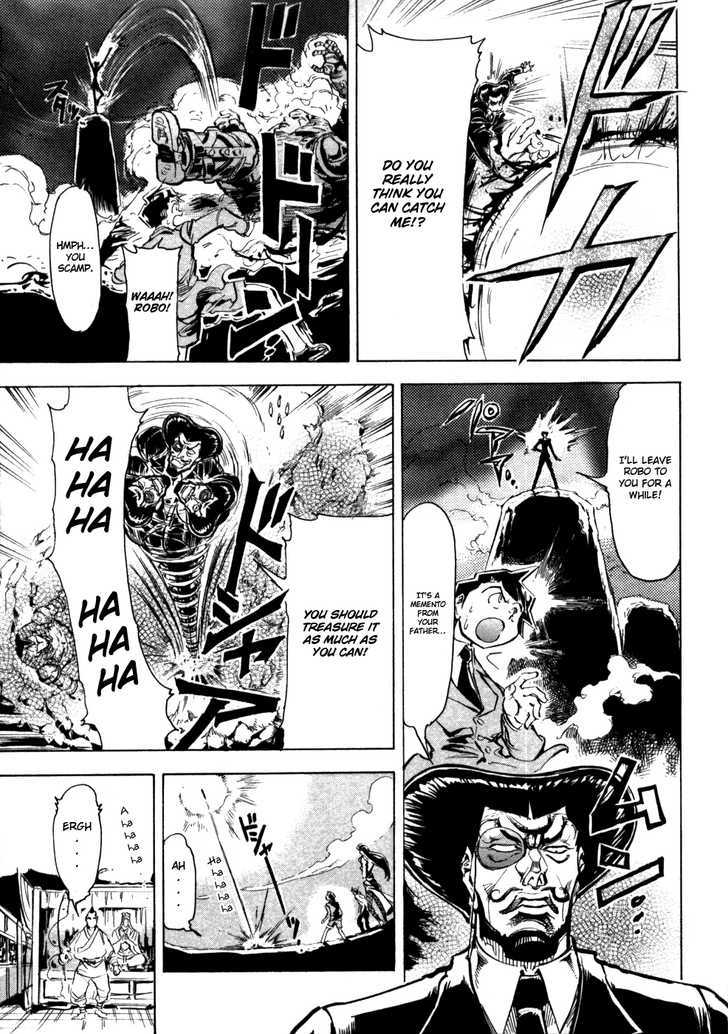 Giant Robo: The Day the Earth Burned Chapter 6 page 28 - Chapter 6 : Birth Part 6 - Dawn of Determination