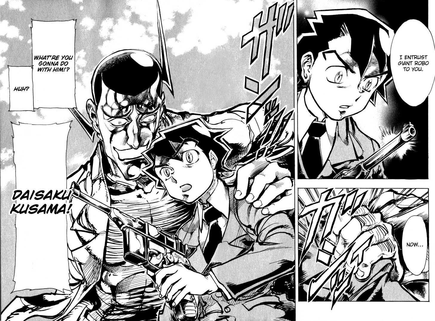 Giant Robo: The Day the Earth Burned Chapter 6 page 31 - Chapter 6 : Birth Part 6 - Dawn of Determination