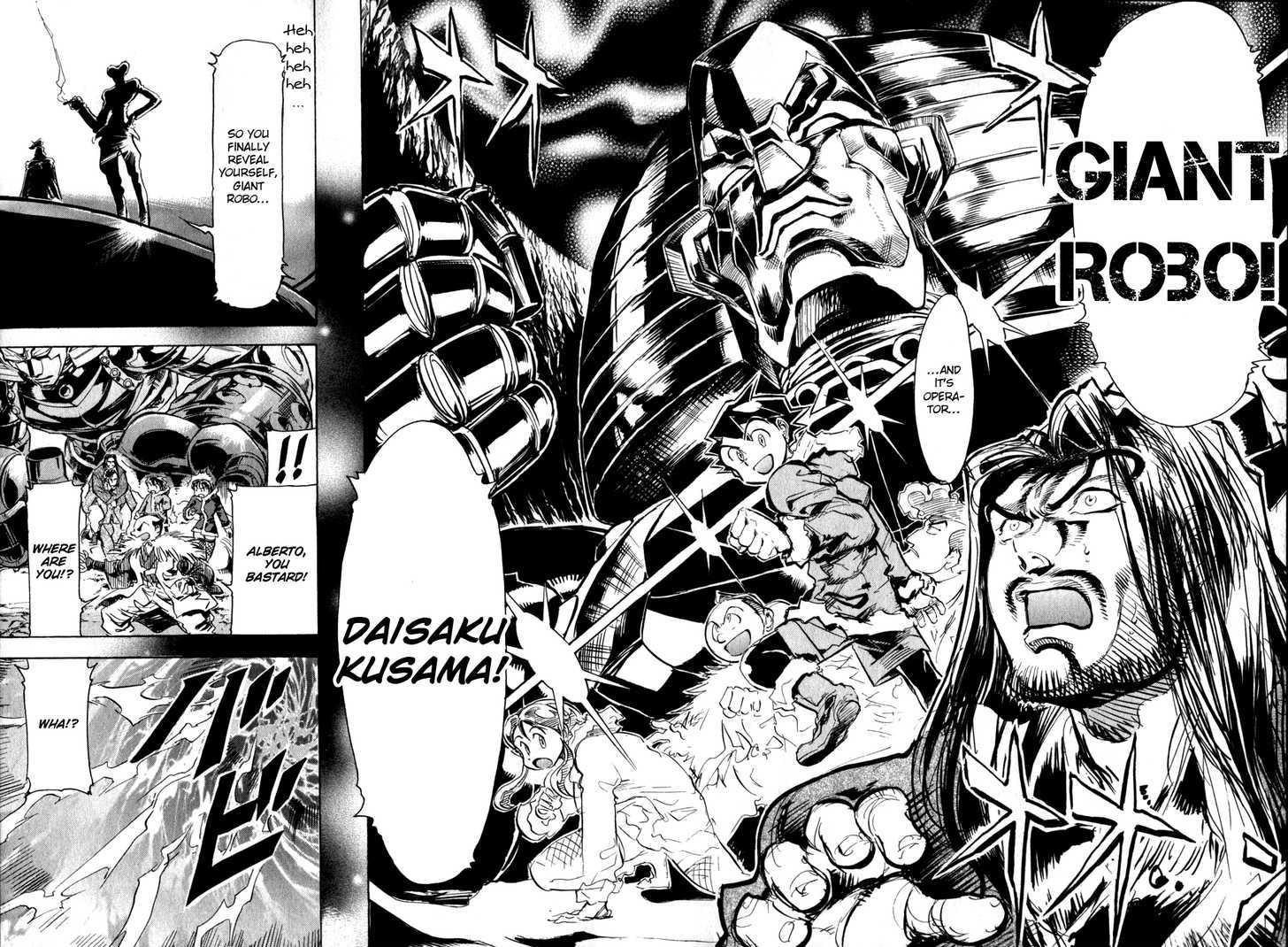 Giant Robo: The Day the Earth Burned Chapter 9 page 21 - Chapter 9 : Midday Moon Part 3 - Those Who Pursue the Rain II