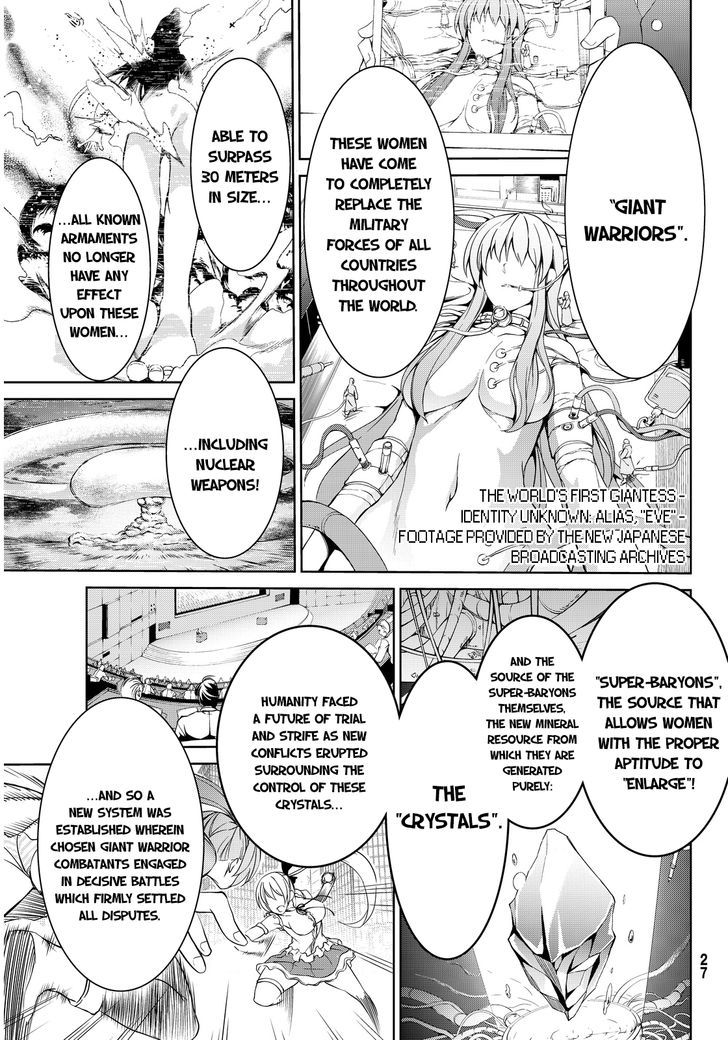 Giant Warrior Nagi Chapter 1 page 10 - Chapter 1 : Barrage #1: Nagi goes to war [Burst Out]