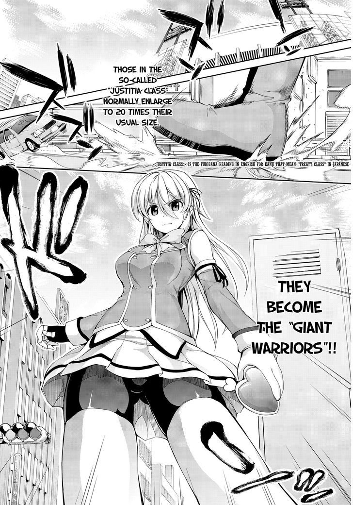 Giant Warrior Nagi Chapter 1 page 25 - Chapter 1 : Barrage #1: Nagi goes to war [Burst Out]