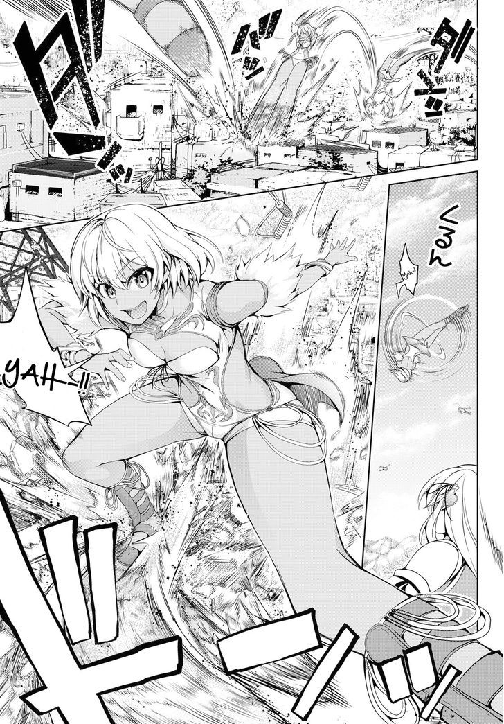 Giant Warrior Nagi Chapter 2 page 19 - Chapter 2 : Barrage #2: The Enjoyment [True Feelings]