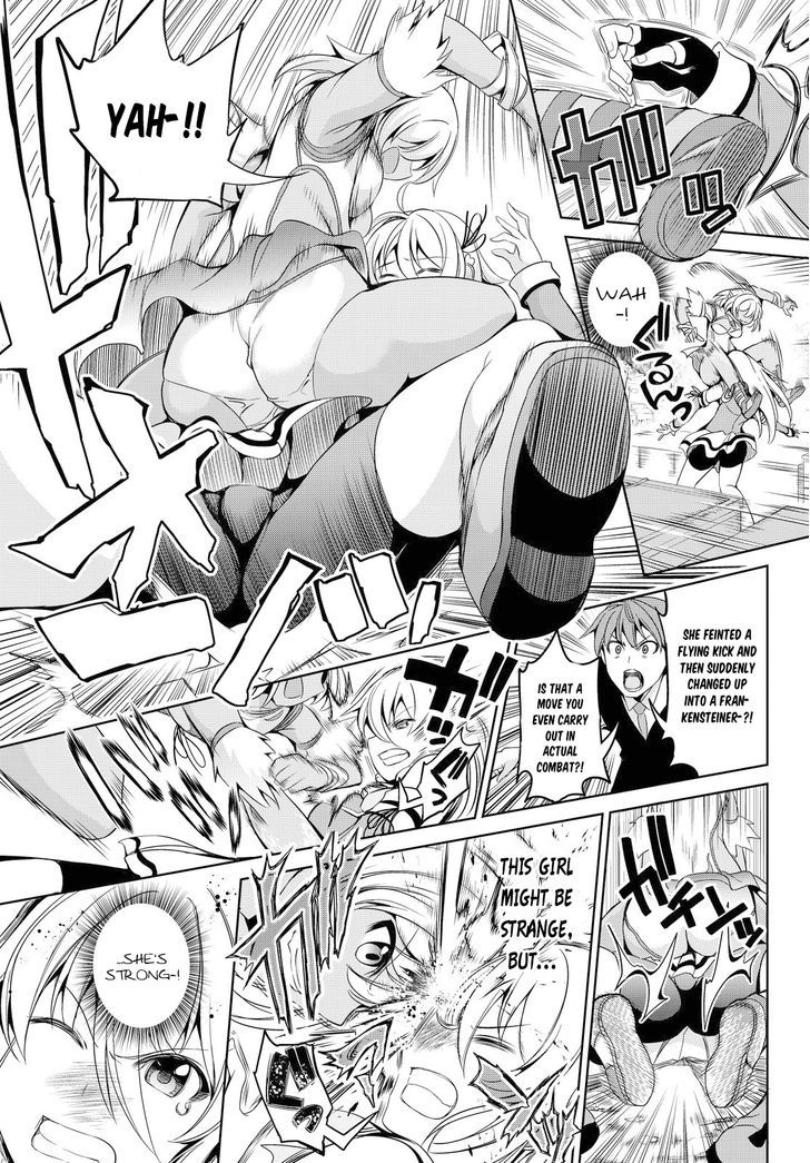 Giant Warrior Nagi Chapter 2 page 23 - Chapter 2 : Barrage #2: The Enjoyment [True Feelings]