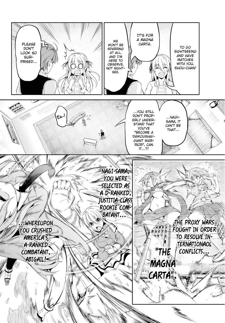Giant Warrior Nagi Chapter 2 page 6 - Chapter 2 : Barrage #2: The Enjoyment [True Feelings]