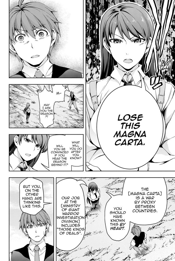 Giant Warrior Nagi Chapter 3 page 9 - Chapter 3 : Barrage #3: Battle, and Friends [communication]