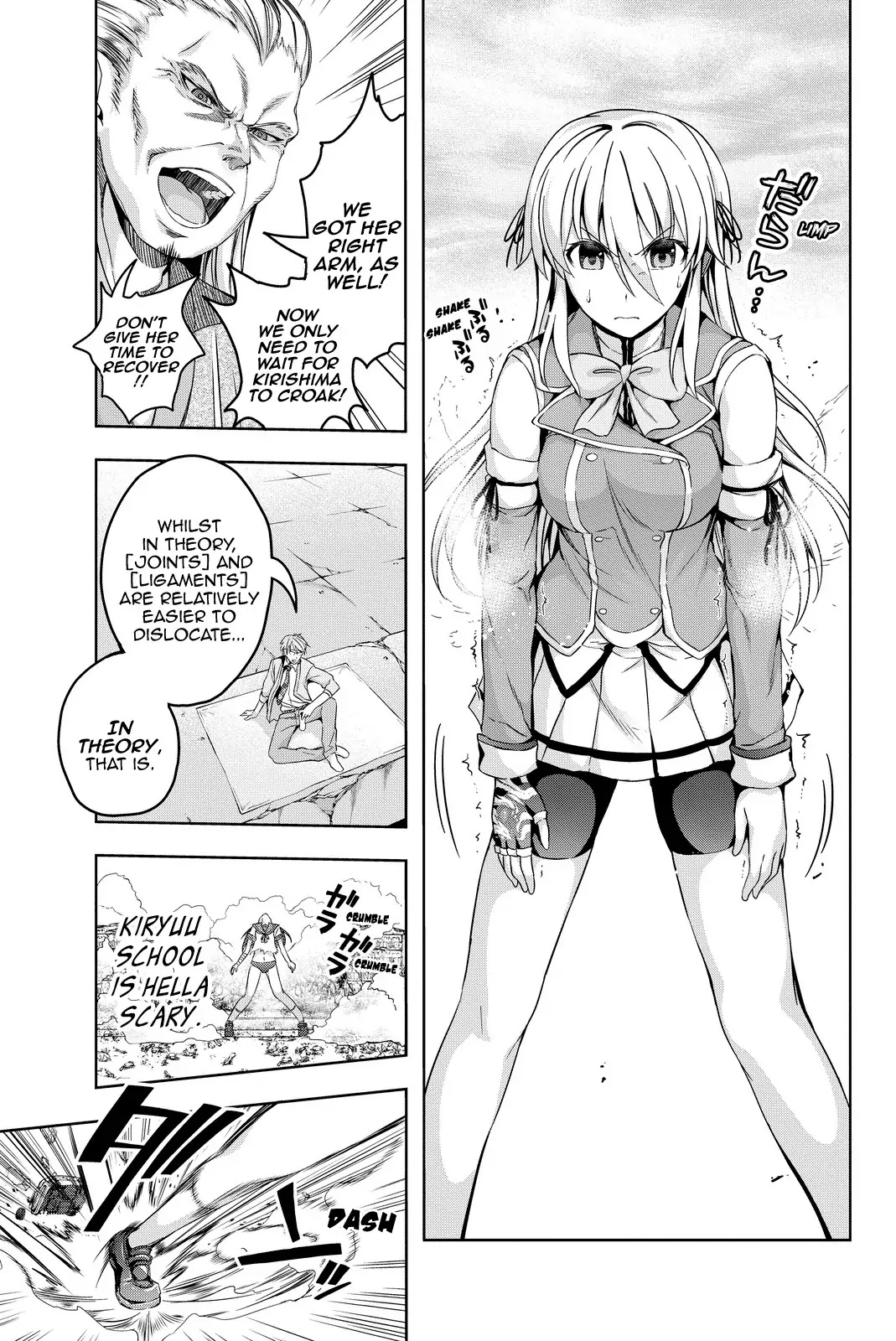 Giant Warrior Nagi Chapter 6 page 10 - Chapter 6: Barrage #6: Combination [Unrequited Love]