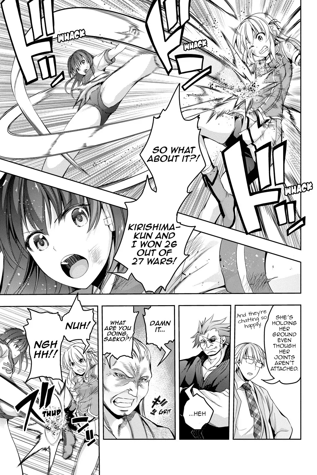 Giant Warrior Nagi Chapter 6 page 28 - Chapter 6: Barrage #6: Combination [Unrequited Love]