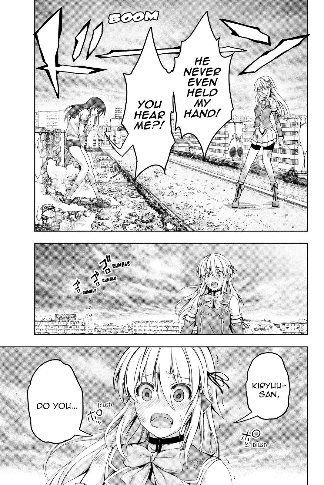Giant Warrior Nagi Chapter 6 page 32 - Chapter 6: Barrage #6: Combination [Unrequited Love]