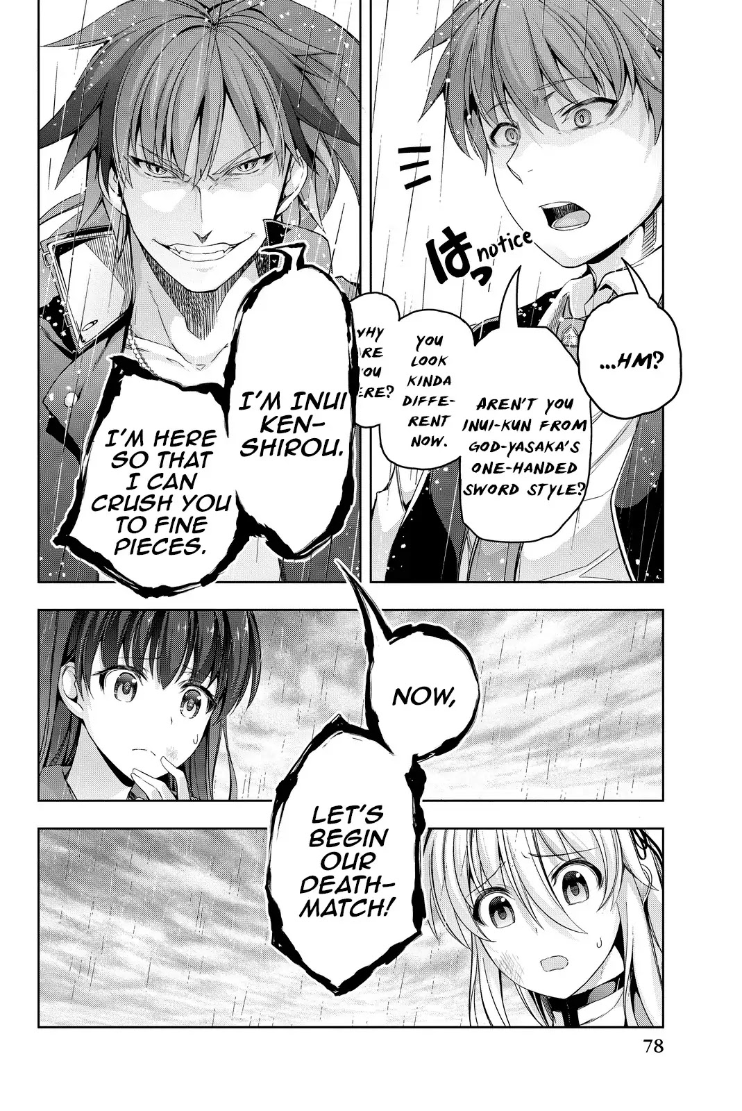Giant Warrior Nagi Chapter 6 page 39 - Chapter 6: Barrage #6: Combination [Unrequited Love]