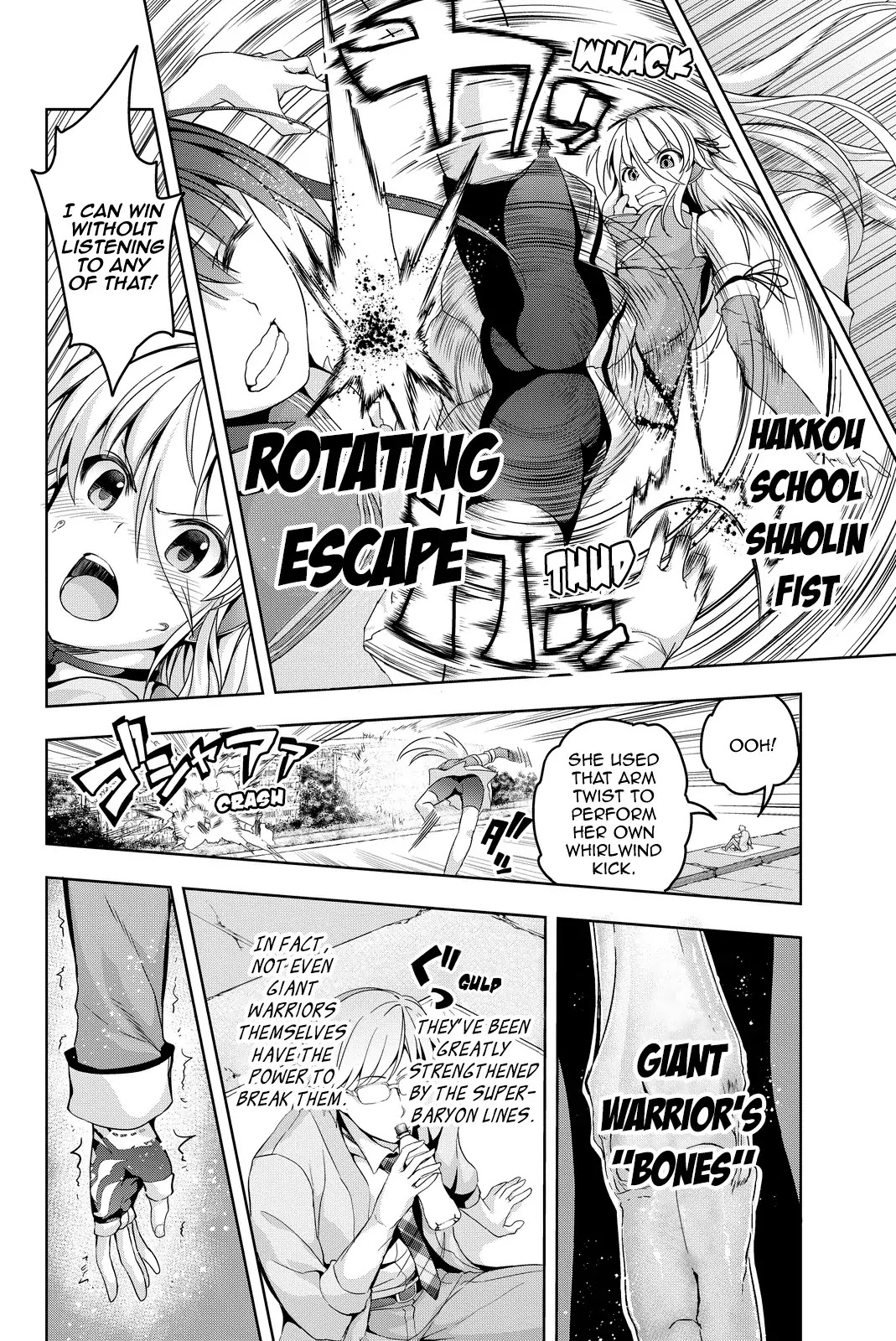 Giant Warrior Nagi Chapter 6 page 9 - Chapter 6: Barrage #6: Combination [Unrequited Love]