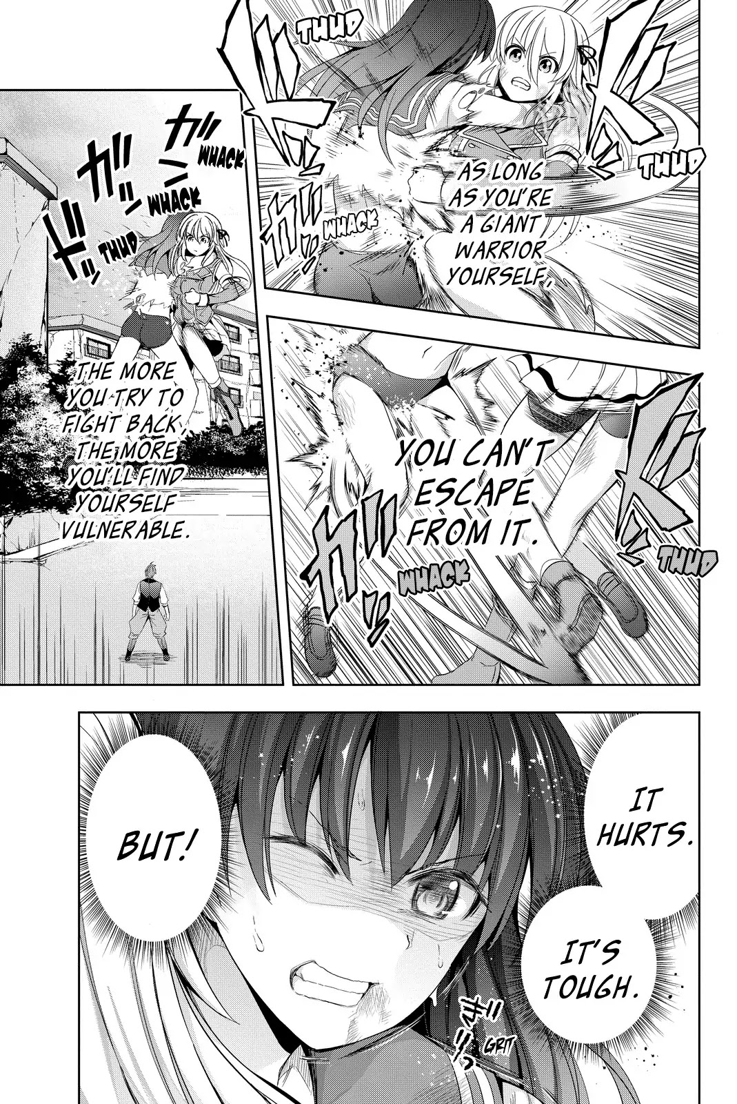 Giant Warrior Nagi Chapter 8 page 13 - Chapter 8: Barrage #8: Thank You, and...
