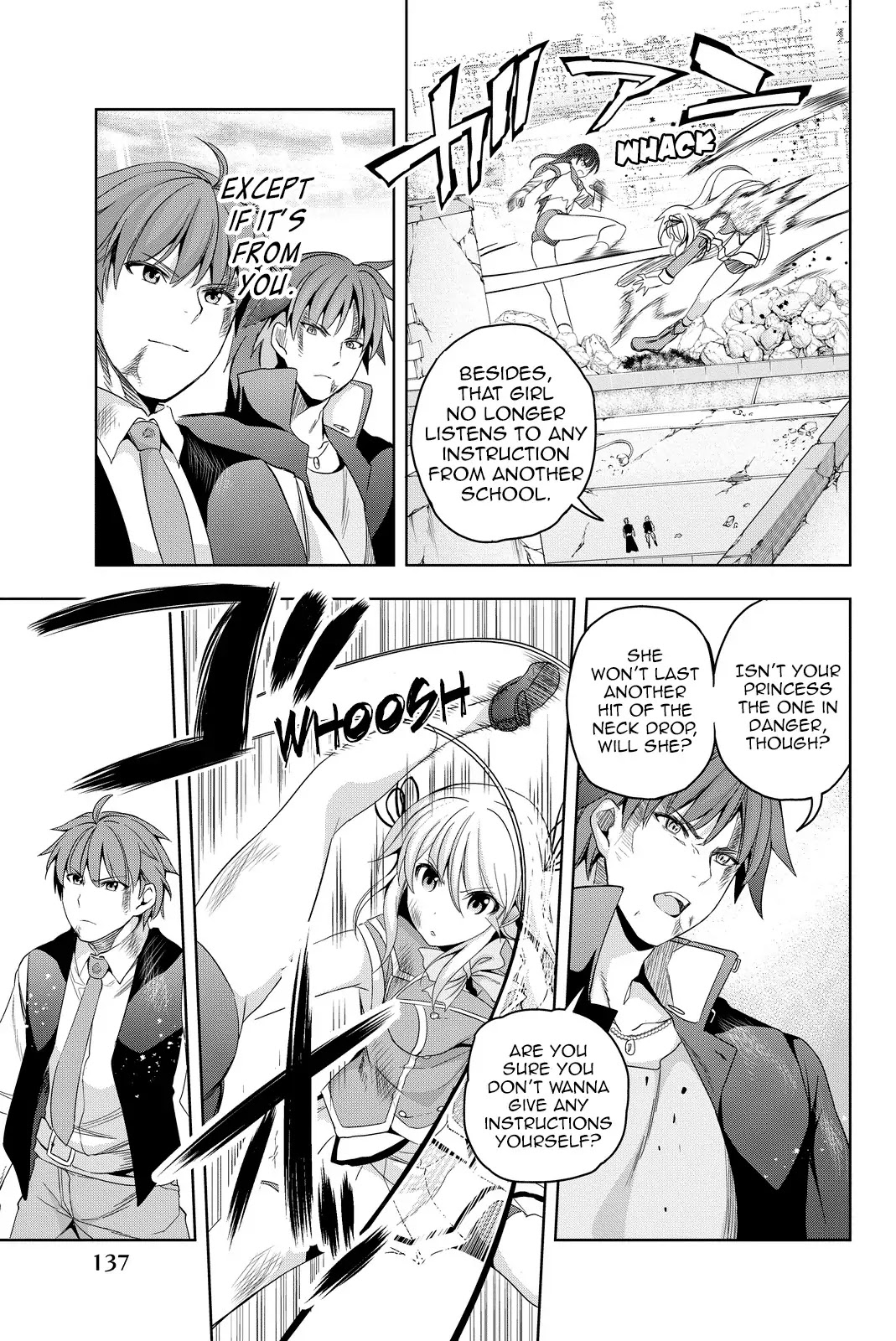 Giant Warrior Nagi Chapter 8 page 23 - Chapter 8: Barrage #8: Thank You, and...
