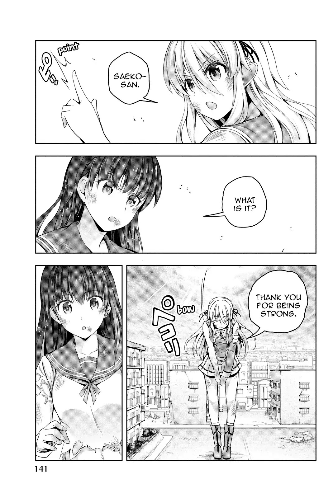 Giant Warrior Nagi Chapter 8 page 27 - Chapter 8: Barrage #8: Thank You, and...
