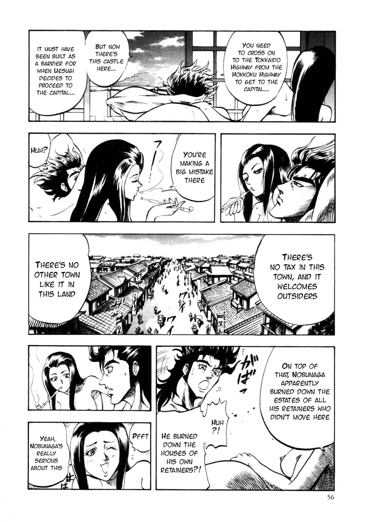 Gifuu Doudou!! Naoe Kanetsugu - Maeda Keiji Tsukigatari Chapter 1 page 34 - Chapter 1: Call Me Cloud! Please
