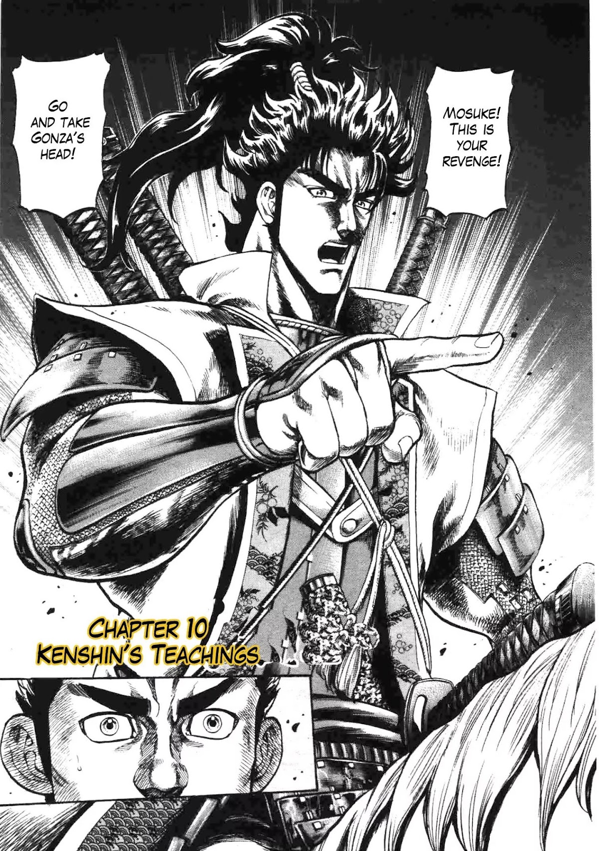 Gifuu Doudou!! Naoe Kanetsugu - Maeda Keiji Tsukigatari Chapter 10 page 3 - Chapter 10: Kenshin's Teachings