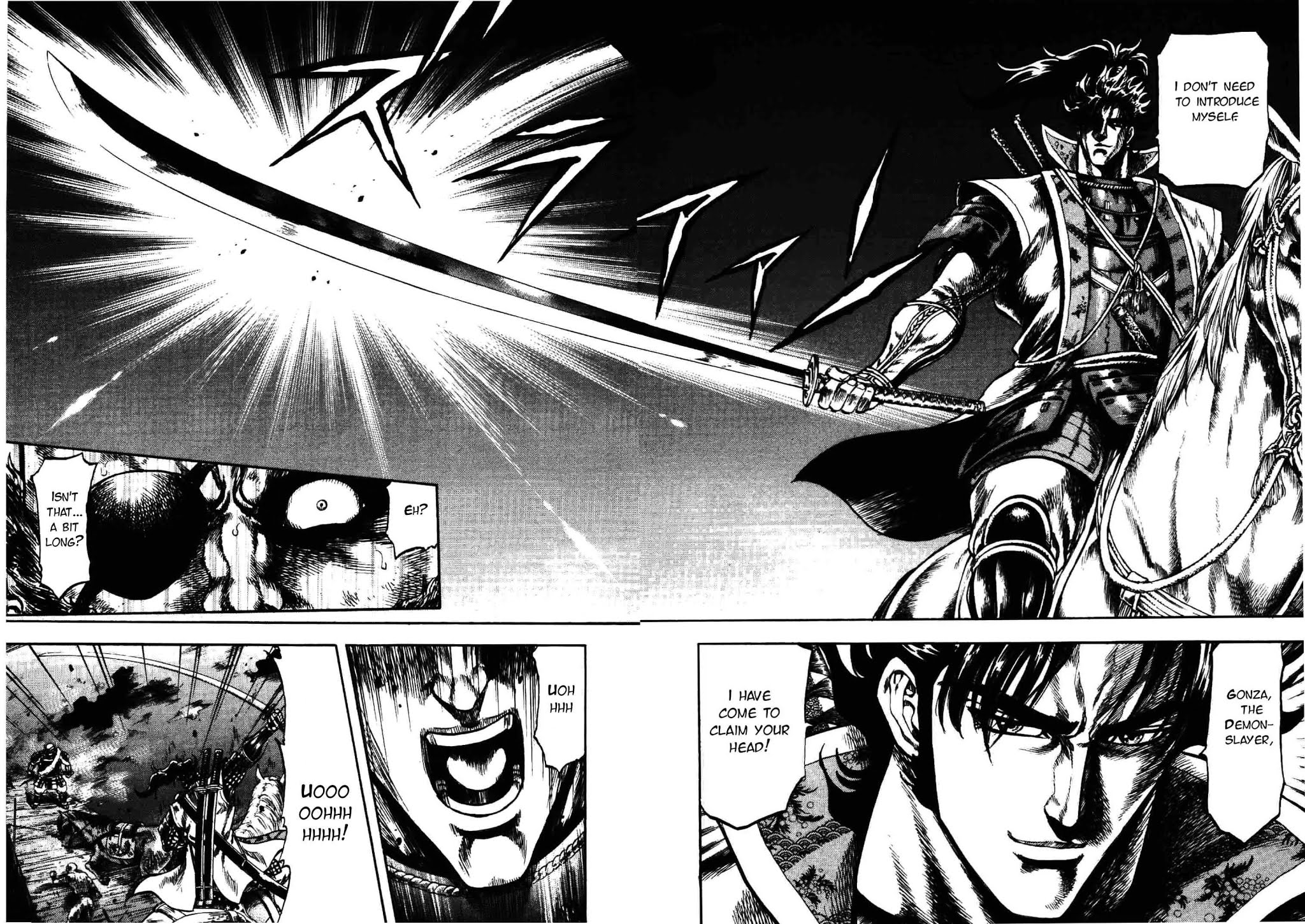 Gifuu Doudou!! Naoe Kanetsugu - Maeda Keiji Tsukigatari Chapter 11 page 18 - Chapter 11: Higuchi Yoroku, The Warrior!