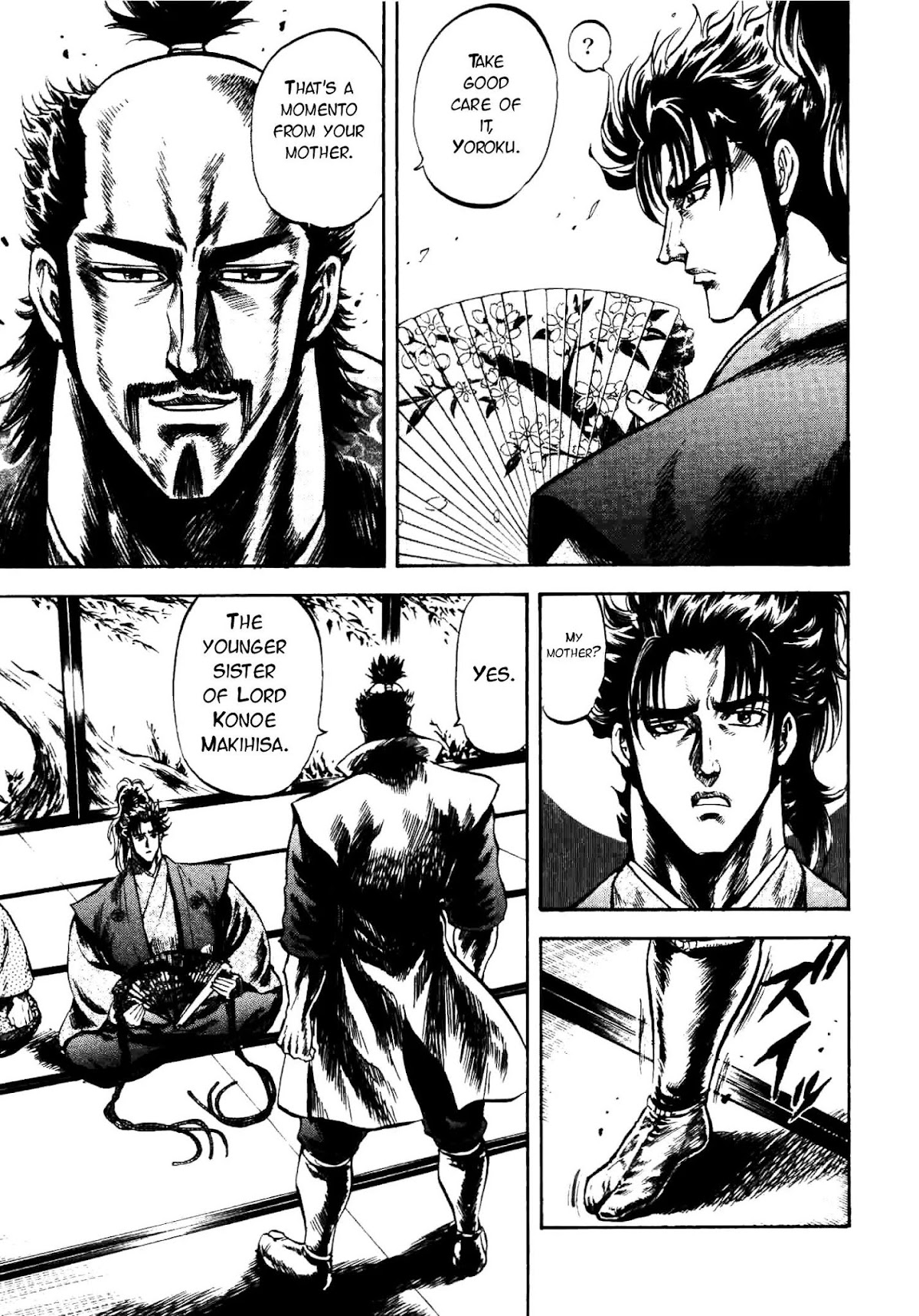 Gifuu Doudou!! Naoe Kanetsugu - Maeda Keiji Tsukigatari Chapter 13 page 15 - Chapter 13: The Reason For The Tears