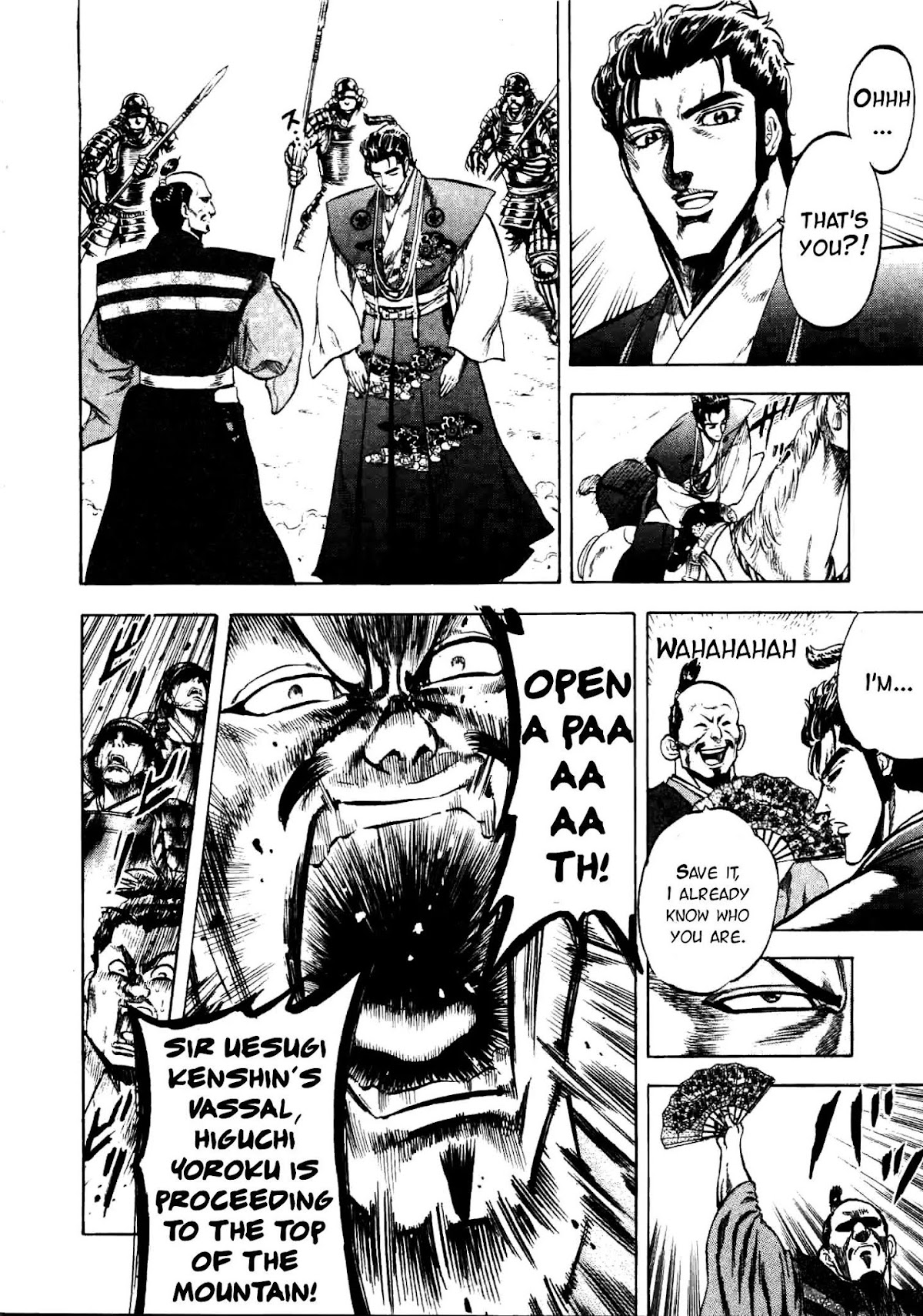 Gifuu Doudou!! Naoe Kanetsugu - Maeda Keiji Tsukigatari Chapter 4 page 16 - Chapter 4: Lawless Above All Common Sense!