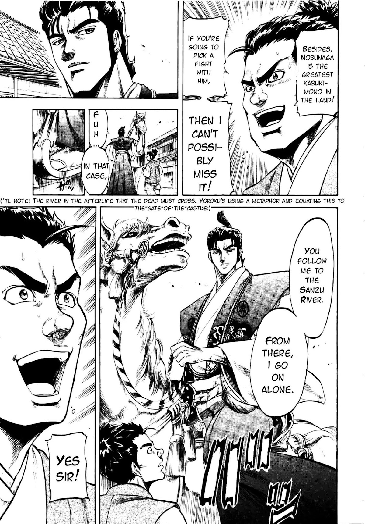 Gifuu Doudou!! Naoe Kanetsugu - Maeda Keiji Tsukigatari Chapter 4 page 9 - Chapter 4: Lawless Above All Common Sense!