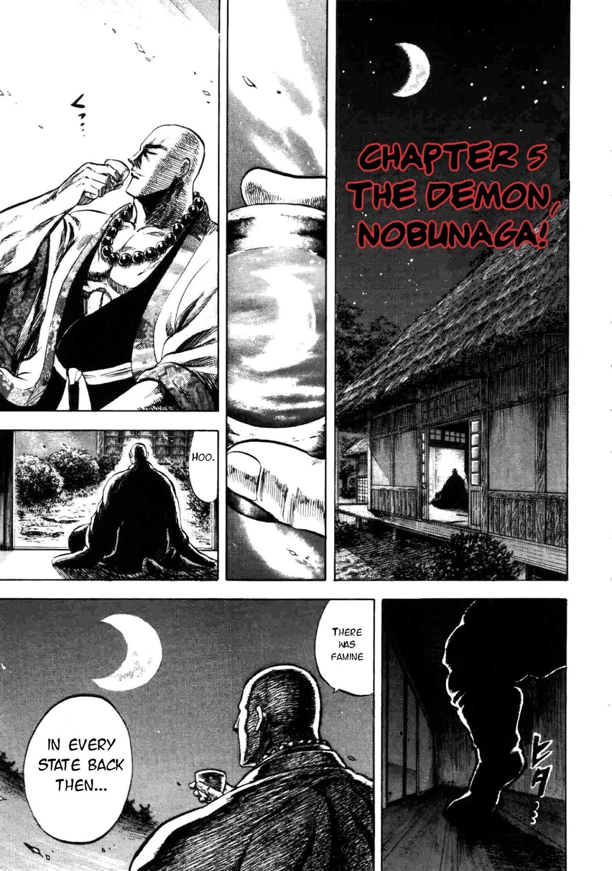 Gifuu Doudou!! Naoe Kanetsugu - Maeda Keiji Tsukigatari Chapter 5 page 1 - Chapter 5: The Demon, Nobunaga!