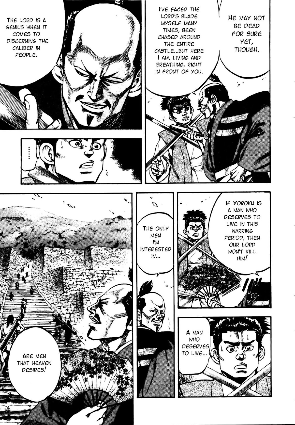 Gifuu Doudou!! Naoe Kanetsugu - Maeda Keiji Tsukigatari Chapter 6 page 12 - Chapter 6: Men That Heaven Desires