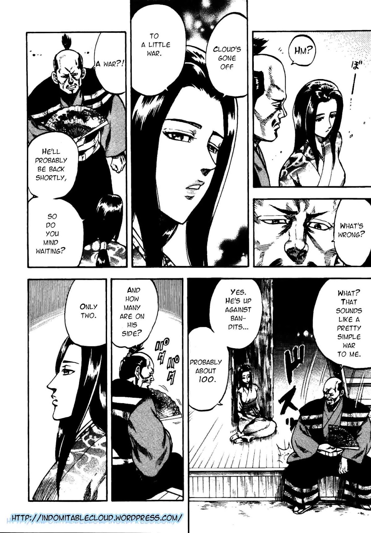 Gifuu Doudou!! Naoe Kanetsugu - Maeda Keiji Tsukigatari Chapter 9 page 6 - Chapter 9: A Helping Blade!