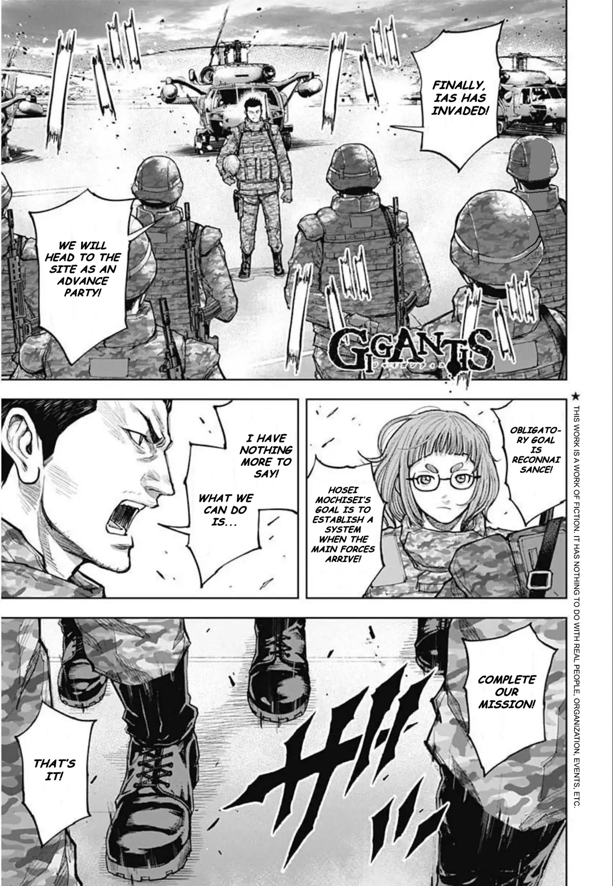 Gigantis Chapter 10 page 1 - Chapter 10