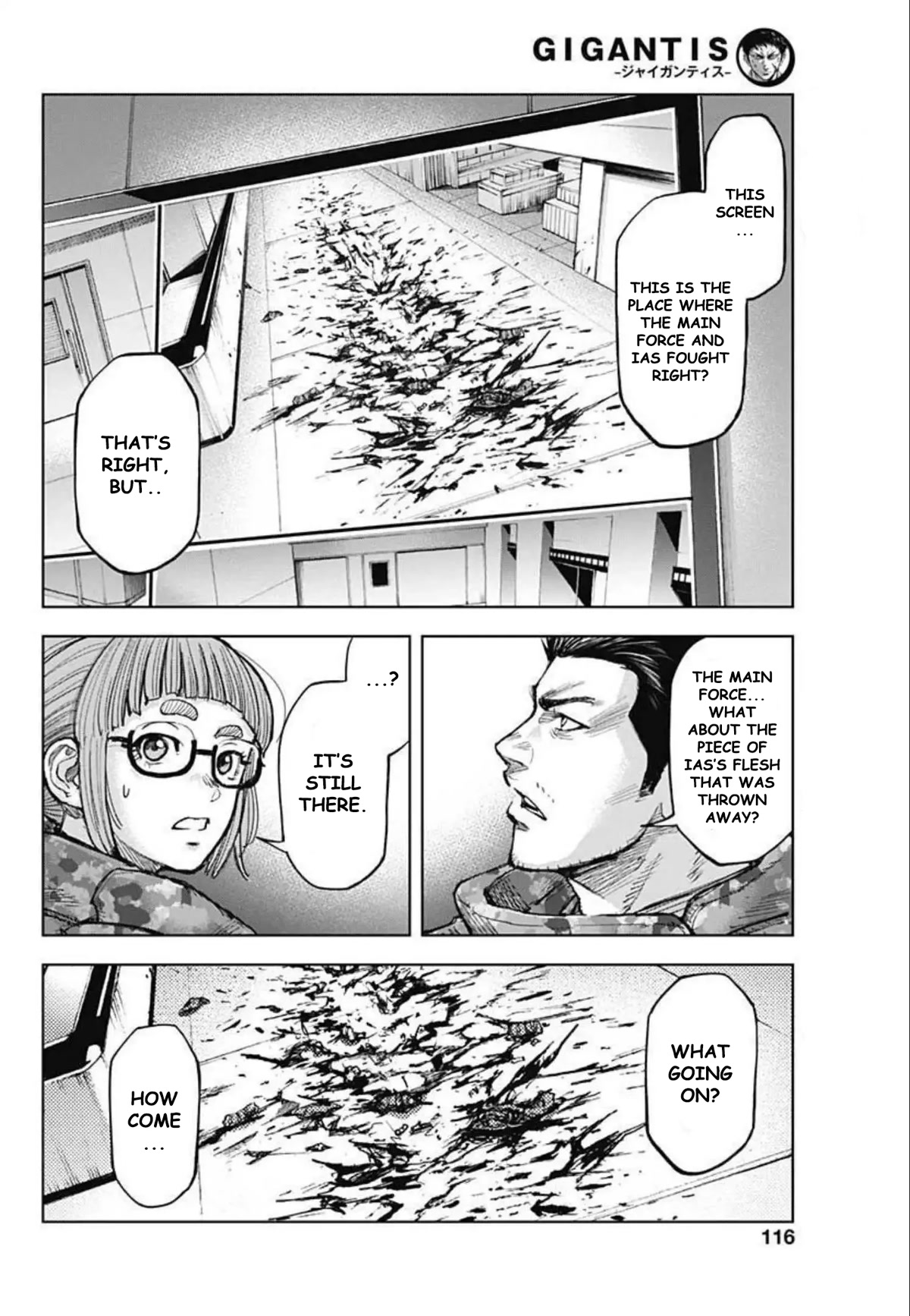 Gigantis Chapter 14 page 14 - Chapter 14: Engagement