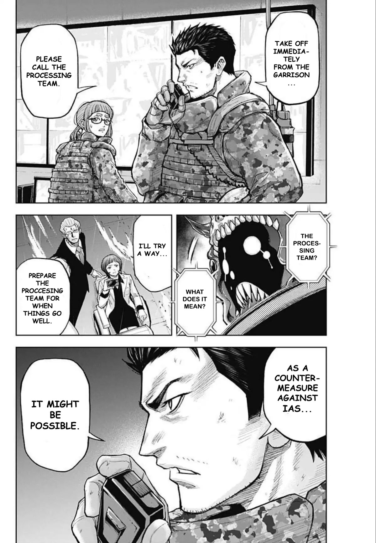 Gigantis Chapter 14 page 20 - Chapter 14: Engagement