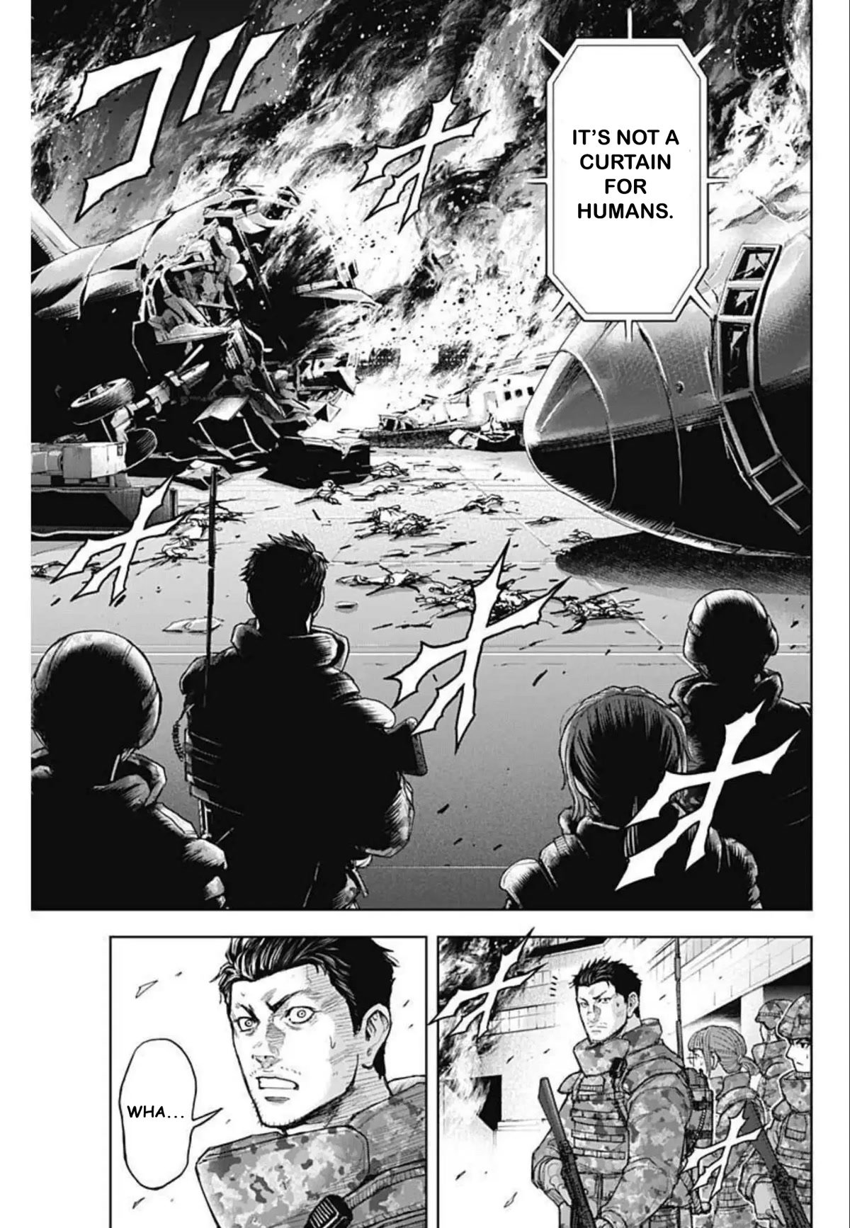 Gigantis Chapter 16 page 13 - Chapter 16: Bombardment
