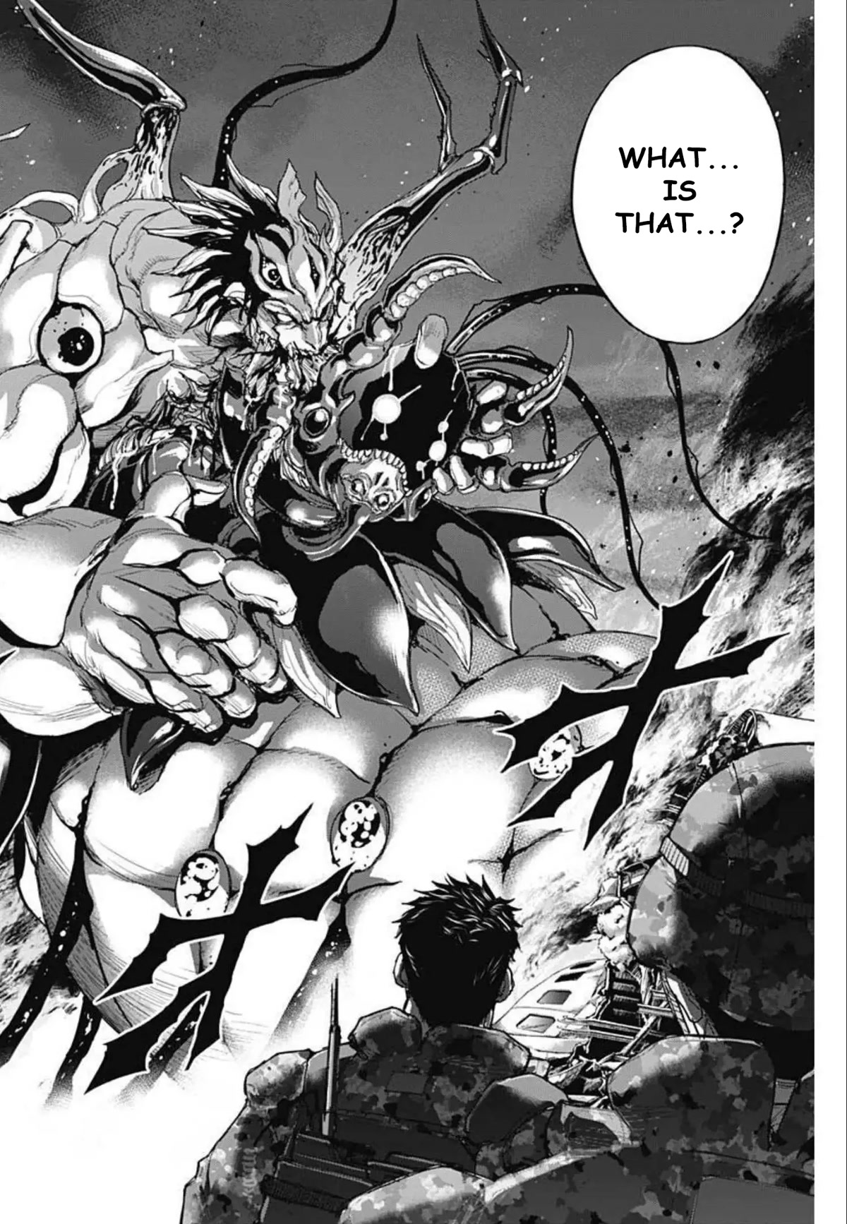 Gigantis Chapter 16 page 14 - Chapter 16: Bombardment