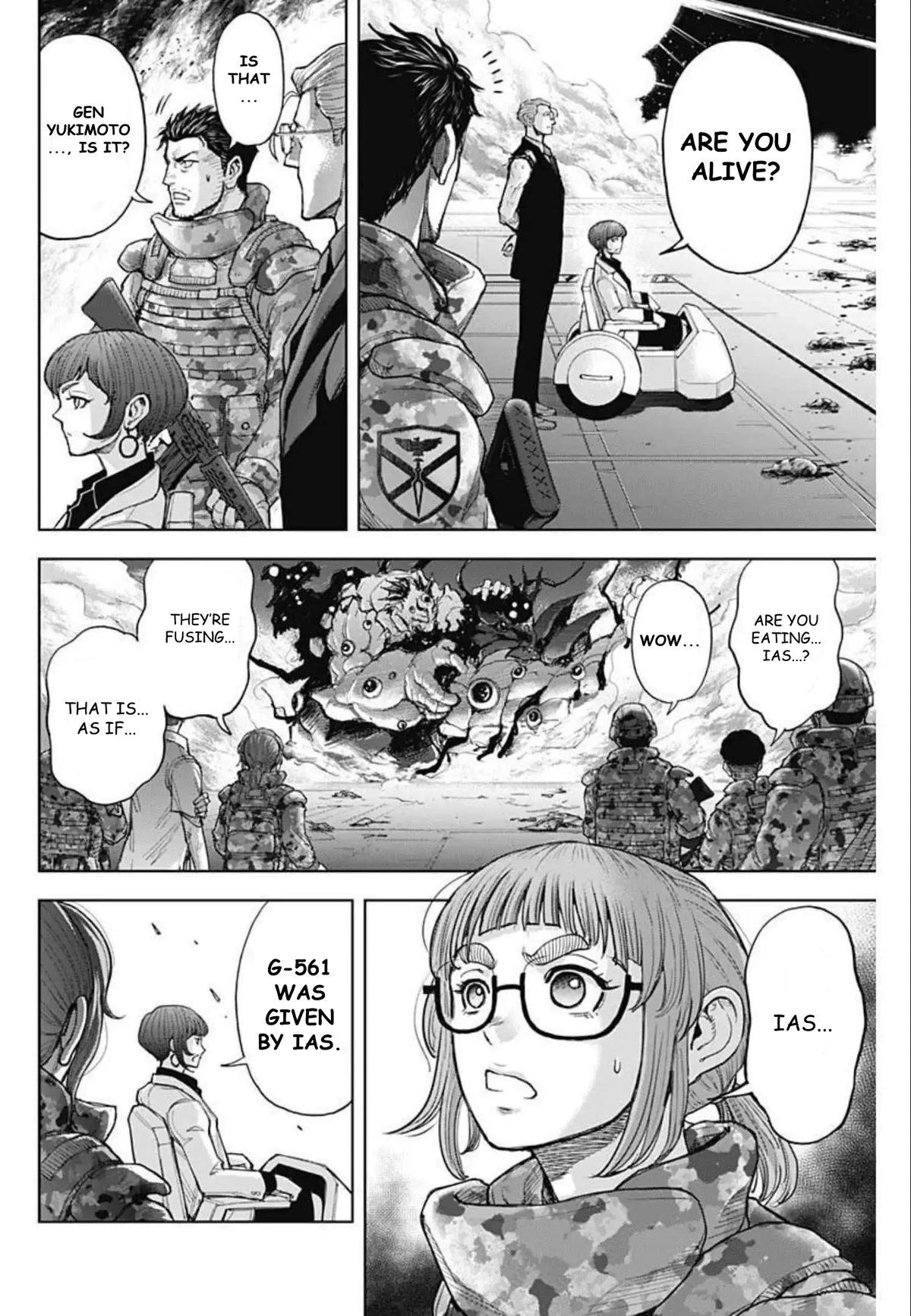 Gigantis Chapter 16 page 16 - Chapter 16: Bombardment