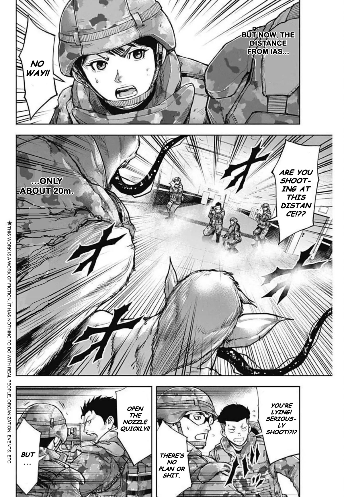 Gigantis Chapter 16 page 2 - Chapter 16: Bombardment