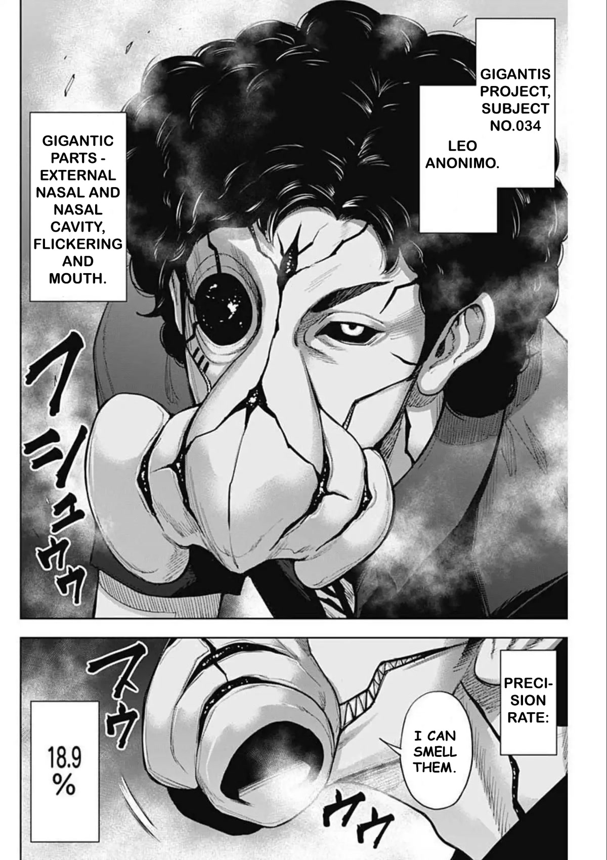 Gigantis Chapter 19 page 4 - Chapter 19: Smell