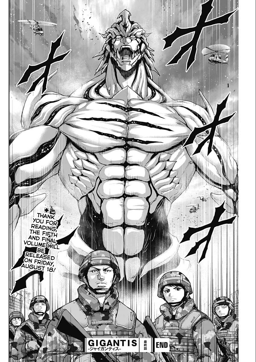 Gigantis Chapter 39 page 21 - Chapter 39: Wolfsbane [END]