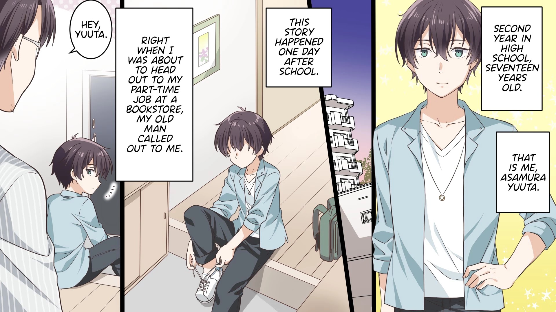 Gimai Seikatsu Chapter 0 page 1 - Chapter 0: YouTube Oneshot