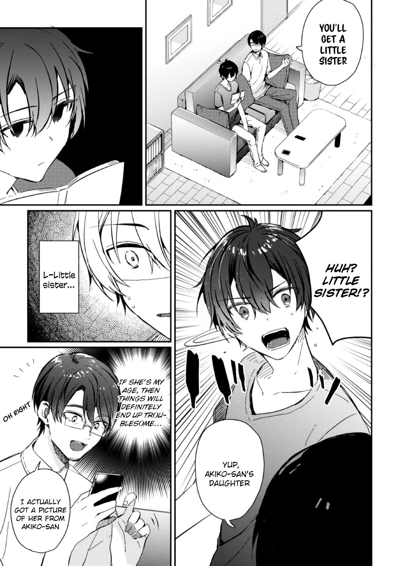 Gimai Seikatsu Chapter 1.1 page 5 - Chapter 1.1