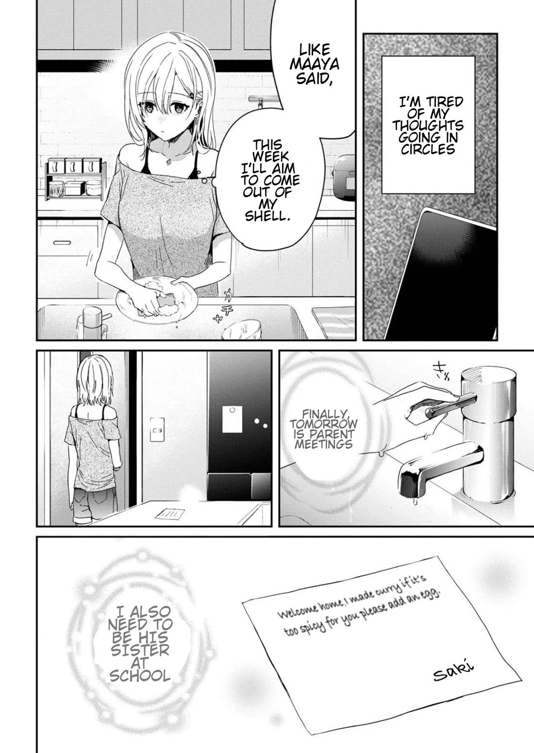 Gimai Seikatsu Chapter 20.1 page 10 - Chapter 20.1