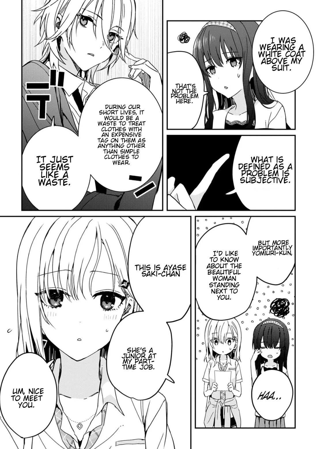 Gimai Seikatsu Chapter 21.1 page 7 - Chapter 21.1